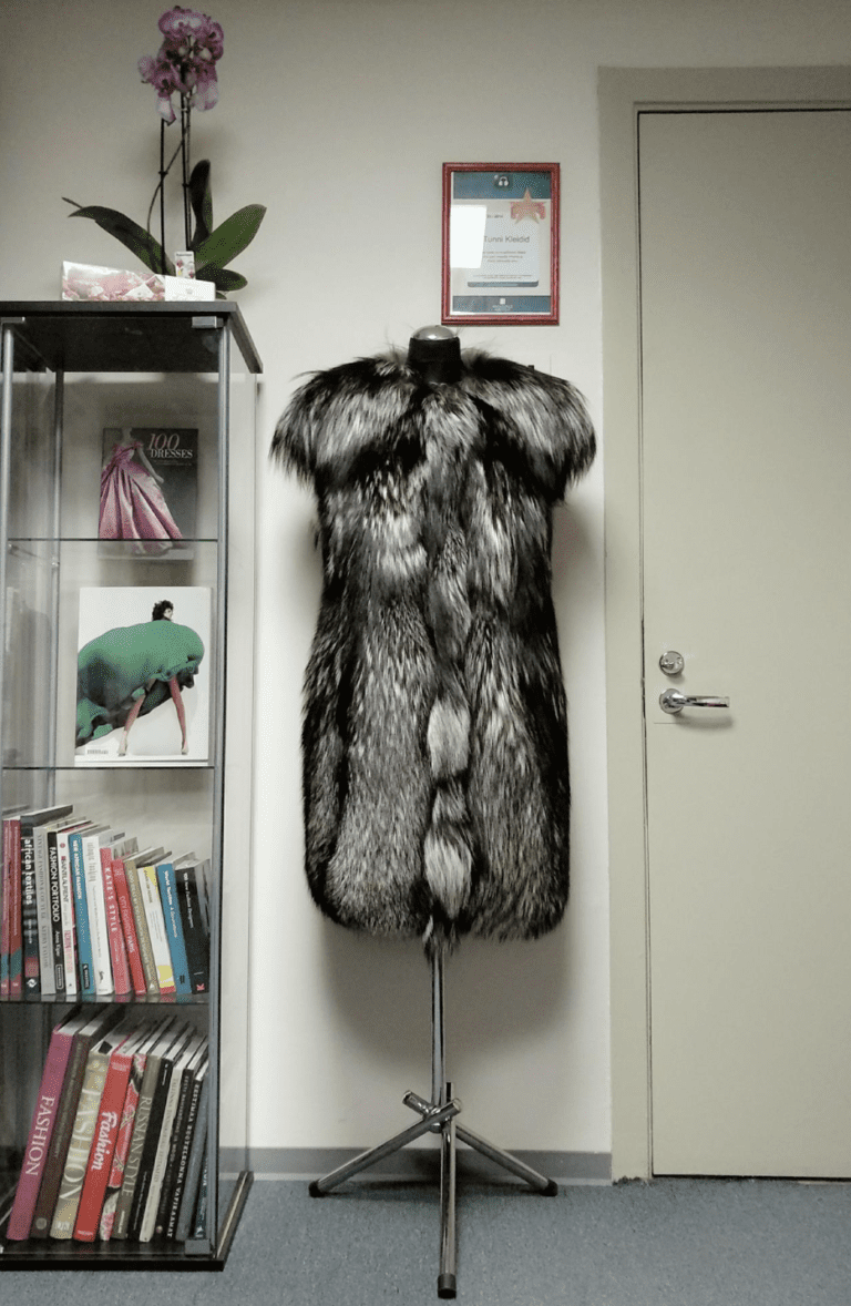 Silver Fox Fur Vest