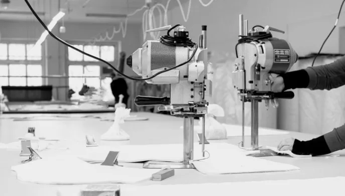 The cutting knife for textiles that shaped Ilona’s craft from a young age